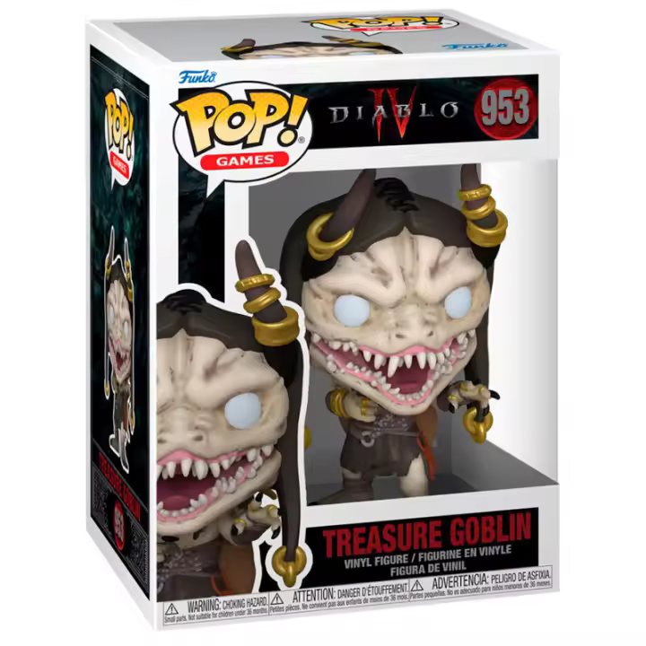 Figura Pop Diablo 4 Iv Treasure Goblin-Figura de Vinilo Coleccionable - Idea de Regalo- Mercancia Oficial - Juguetes para Niños y Adultos - Movies Fans - Muñeco para Coleccionistas y Exposición - 1