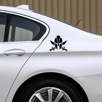 Pegatina De Helado Spartan Para Coche Impermeable Creativa Para Portátil Y Ventilador De Coche Accesorios De Coche - details 8