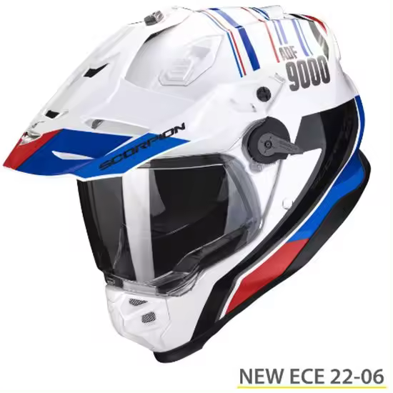 SCORPION ADF-9000 DESERT BLANCO-AZUL TRICOMPOSITE - 1