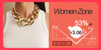 Collar Gordo De Materiales CCB Para Mujer Estilo Hiphop Cadena Gruesa Joyería Egirl Collar Exagerado En El Cuello 2023 - details 0