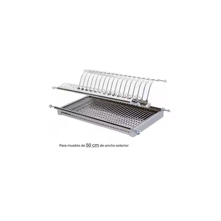 ESCURREPLATOS ACERO INOXIDABLE  + VIERTEAGUAS VARIAS MEDIDAS SUINPLAS DECORACIONES DE SUINPLAS DECORACIONES - 1