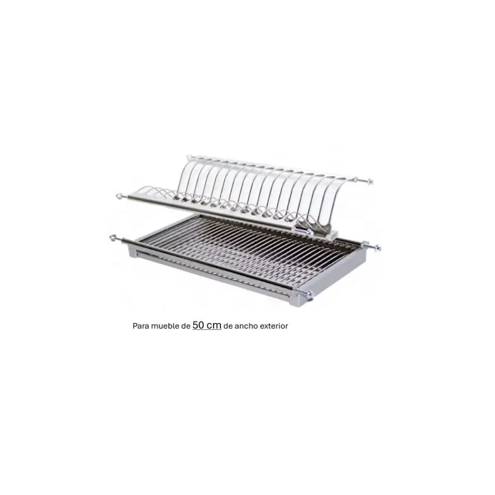 ESCURREPLATOS ACERO INOXIDABLE  + VIERTEAGUAS VARIAS MEDIDAS SUINPLAS DECORACIONES DE SUINPLAS DECORACIONES - 1
