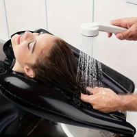 Basin Inflatable Portátil Para Baño De Ancianos Con Soporte De Cuello Plegable Y Ventosas Comodidad Y Seguridad En El Baño - details 0
