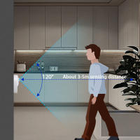 Lámpara LED De Sensor De Movimiento Para Armario De Cocina Y Dormitorio Iluminación Automática Para Pasillo Y Escaleras Sin Cable - details 3