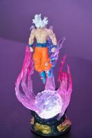 Figura De Acción Sun Wukong 24cm Dragon Ball Super Saiyan Brillo Modelo De Estatuilla Regalo Para Fans De Anime Unisex - details 3