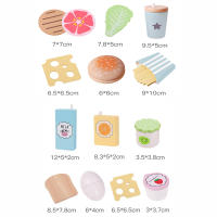 Juguetes De Cocina De Madera Para Niños Juego De Rol De Comida Fruits Y Vegetables Ensalada Educativo Temprano Regalo Unisex - details 1