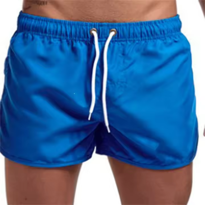 Shorts De Verano Casuales Para Hombre Algodón Transpirable Shorts De Playa Comodidad Deportivos Para Baloncesto Y Running - 1