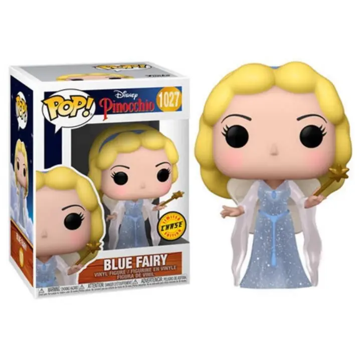 Funko Pop Pinocho Disney 1027 Blue Fairy Hada Madrina Azul Versión Normal o Especial Chase - 1