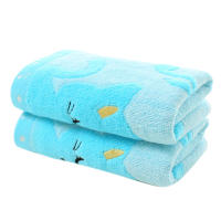 Toalla De Baño Para Adultos De Fibra De Bambú Suave Con Patrón De Animales Fashion Toalla Rápida De Secado Toalla De Cara Del Hogar Roba De Baño - details 2