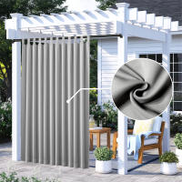 Cortina Térmica Impermeable Para Exterior 1PC Bloqueo De Sol Para Patio Porche Pergola Cabana Decoración Clásica Estilo Sólido - details 5
