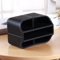 Soporte para control remoto, Caja de almacenamiento para control remoto de TV de cuero - details 1