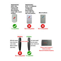 Control Remoto De Puerta De Garaje Marantec 433 MHz Clon De 302/304 Con Llavero Compatible Con Modelos Digital 302 304 313 Comfort 270 252 Digital Comfort 250 Y 220 - details 3