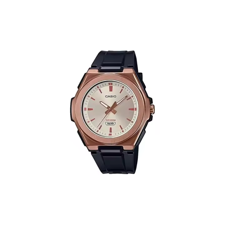 Reloj Casio mujer Analógico LWA-300HRG-5E correa caucho negra LWA300HRG5E - 1