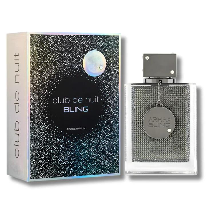 Armaf Club de Nuit Bling unisex con notas cítricas, vainilla y Velvet Wood, fragancia elegante y sofisticada — oferta en Miravia