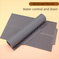 Alfombrilla De Silicona Alimentaria Para Filtro De Agua Tapete De Secado Para Frutas Y Verduras Resistente Al Calor Con Antideslizante Herramienta De Cocina Ecológica - details 8