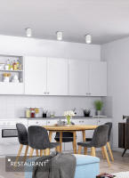 Luz De Techo LED Dimmable Tricolor Para Interiores 220V Decoración Para Cocina Pasillo Sala De Estar Luz Spot LED De Alta Potencia - details 5