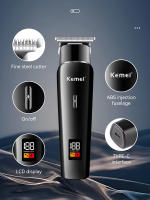 Kit De Pelacabelos Eléctrico Profesional Kemei KM-2290 KM-1113 KM-2026 Para Hombres Corte De Pelo Y Barba Recargable USB Con Cuchilla De Acero Inoxidable - details 10