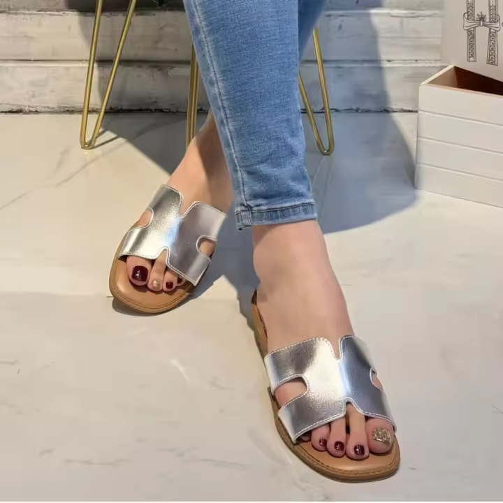 Eva Zorteon- Sandalias Destalonadas H  para Mujer,Marca CIAODEA. - 1