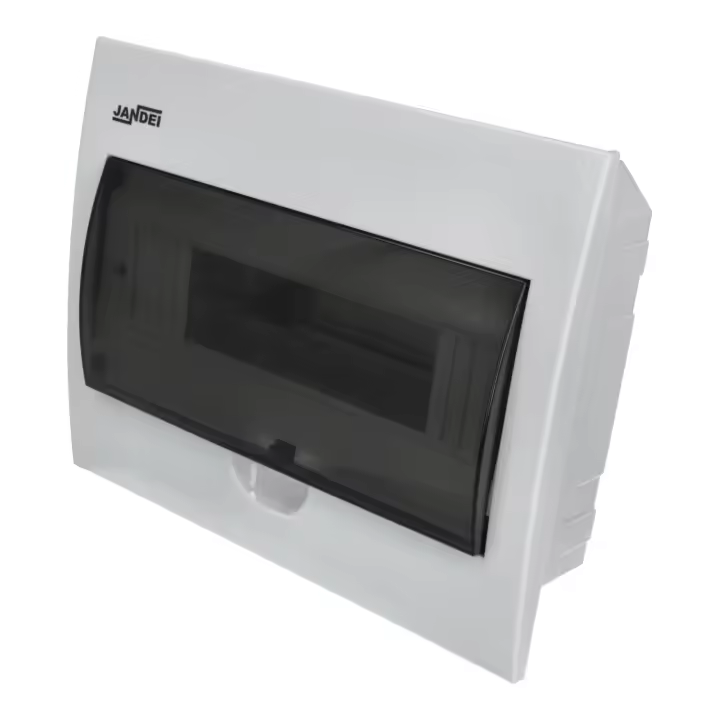 JANDEI Cuadro Eléctrico para Instalación en Interior con Tapa Translúcida, Modelos de Empotar y de Superficie. A Elegir 12, 18, 24, 36 y 45 Módulos - Fácil Instalación - Protección Confiable - Dimensiones Según Modelo - 1