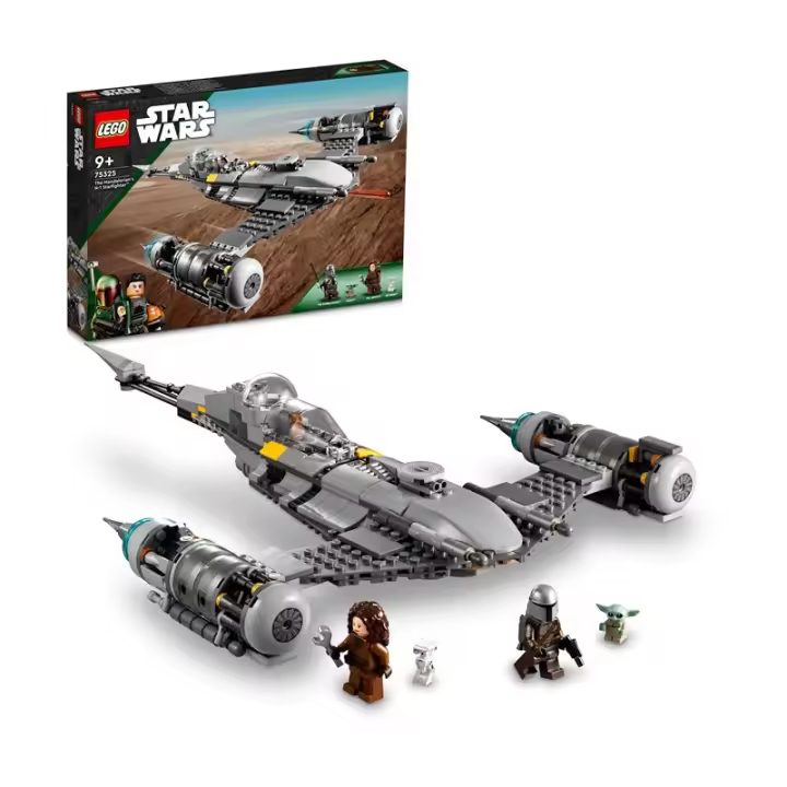 LEGO Star Wars 75325 Caza Estelar N-1 de The Mandalorian edad a partir de 9 años, contiene 412 piezas 23L75325 - 1