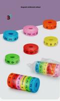 Juguete Educativo De Matemáticas Para Niños Y Niñas Creativo Con Imanes Tesseract Juego De Aritmética Para Desarrollar Inteligencia Edad Recomendada 6-12 Años - details 0