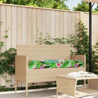 Cojín Exterior vidaXL Selva Tropical Poliéster 110 x 40 x 8 cm Patrón - details 3