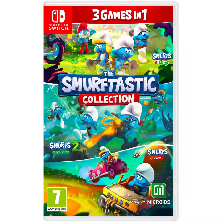 The Smurftastic Collection Standard Edition - Nintendo Switch - Nuevo precintado - PAL España - 1