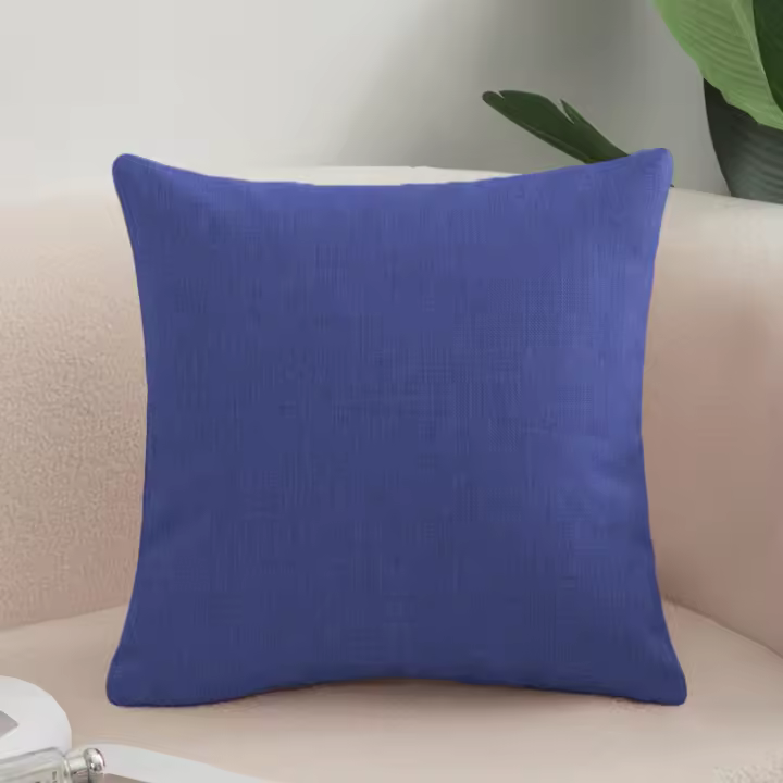 2 pieza Cojín Sofá Moderno Simple De Color Cubierta De Cojín Para Sala De Estar 100% Poliéster Cuadrado Sin Núcleo Decorativo Y De Asiento - 1