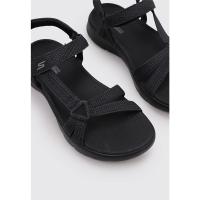 Skechers GO WALK FLEX SANDAL Sandalias Planas Mujer Negro - details 1