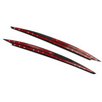 2 Piezas De Cubierta De Ceja De Ojo Para Faros Delanteros De Volkswagen VW Golf 7 MK7 GTI R GTD 2013-2020 Accesorios De Decoración De Coche - details 1