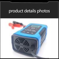 Cargador de batería para coche, CC 12 V, 6 A, protección múltiple, totalmente automático, inteligente, pantalla LCD, reparación por pulsos - details 10