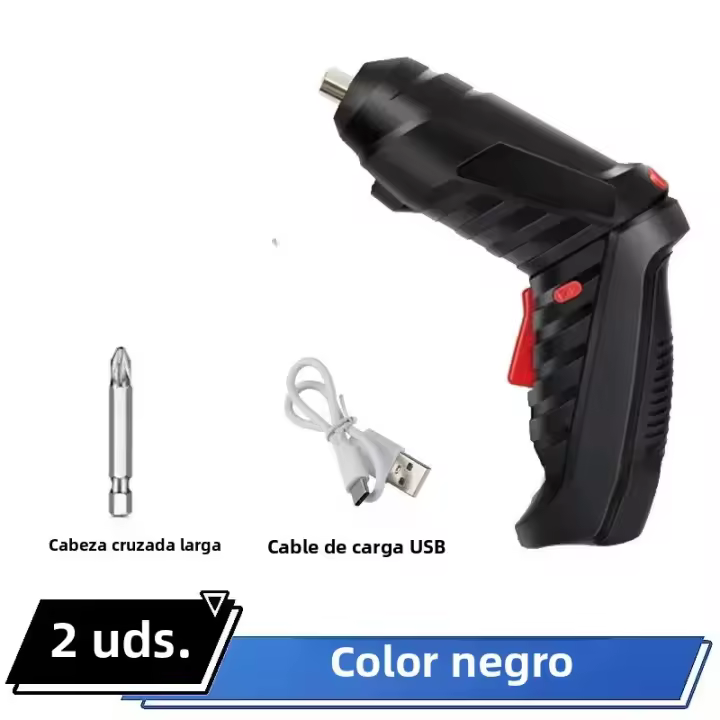 Juego De Herramientas Eléctricas Para El Hogar Mini Destornillador Sin Cable Con Batería De Litio 1800mAhvoltaje 3.6v Para Mantenimiento Y Reparación - 1