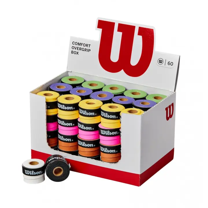 Caja Wilson Pro Overgrip Multicolor - caja 60 overgrips - 1
