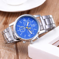 Reloj De Pulsera Analógico Neutro De Moda Con Correa De Acero Movimiento De Cuarzo Estilo Casual Y Fashion Dial De 40mm - details 9
