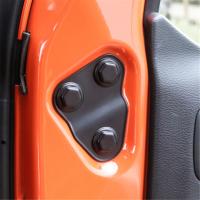 Protector De Tornillos Para Puerta Delantero De Coche Para Jeep Wrangler JL Gladiador JT Willys 2018-2023 Accesorios Interiores ABS Negro - details 3