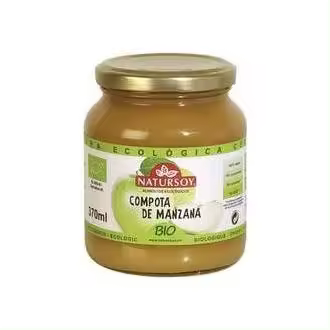 Natursoy Compota De Manzana Eco 370Ml - 1