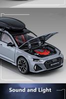 Modelo De Coche De Lujo Audi RS6 1:24 En Aleación Avant Estación Wagon Con Sonido Y Luz Juguete De Metal Para Niños Regalos - details 10