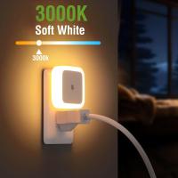 Luces Nocturnas LED Para El Hogar Sensor De Atardecer Y Amanecer Para Habitación De Adultos Y Niños Sala De Estar Baño Pasillo Luz De Noche Con Enchufe En La Pared - details 5