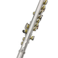 SLADE Flauta Piccolo Silvery C Key Tamaño Medio Cupronickel Instrumento De Viento Con 16 Agujeros Para Música - details 7