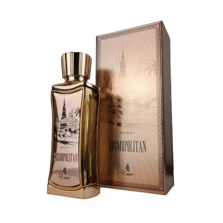 Perfume Árabe DUBAI COSMOPOLITAN | EMIR 85ml | Fragancia Unisex Oriental Amaderada Paris Corner EAU DE PARFUM - 1