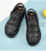 Zapatos De Cuero Genuino Para Hombres Sandalias Clásicas De Verano Para Exterior Caminar Transpirables Sandalias De Hombre - details 24