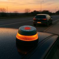 WE y FlashLed - Baliza de Emergencia V16 DGT 3.0 Compacta y Ligera con Señal de Peligro y Linterna Homologada conexion por SIM de Telefonica Tech hasta 2038 - details 10