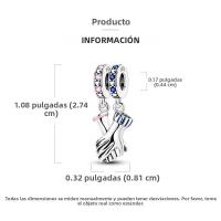 Encanto De Plata De 925 Para Pulsera Con Barco De Paseo Y Corazón Joyería Fina Para DIY Regalo Con Cuentas De Papel Y Rosas - details 176