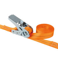 Cinta de Amarre Resistente para Carga,Correa para asegurar objetos / mercancías, Correa de Amarre de Poliéster Reforzada, Alta Resistencia y Protección  - Naranja - details 0