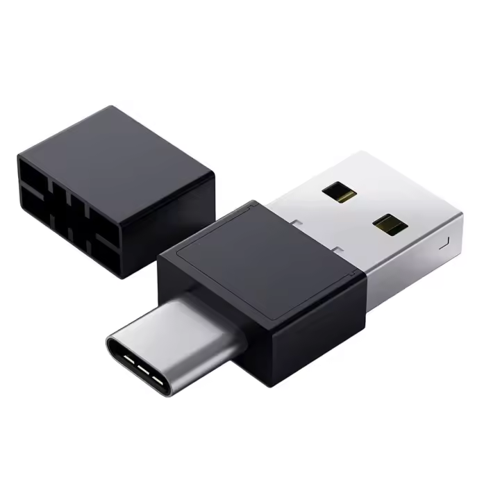 Mouse Jiggler 2 en 1 Unidad gratuita Simulación de movimiento del mouse USB tipo C Mover mouse Compatible con Windows XP/7/8/10/11/compatible con Mac OS/compatible con Android Ka - 1