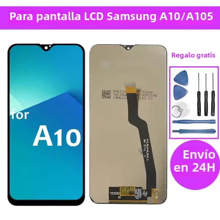 Pantalla LCD Con Pantalla Táctil Para Samsung Galaxy A10 SM-A105F/DS A105FN/DS A105M/DS 100% Probada A10 Pieza De Repuesto Para Teléfonos Móviles - 1