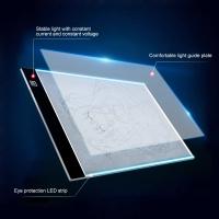 Tablero De Dibujo LED A4 Con 3 Niveles De Intensidad Juguete Educativo Para Niños Juego De Creación Y Pintura Sin Baterías - details 2