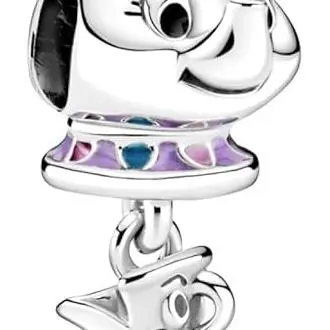PANDORA Disney - Colgante de Belle，Incluye Caja Original - 1