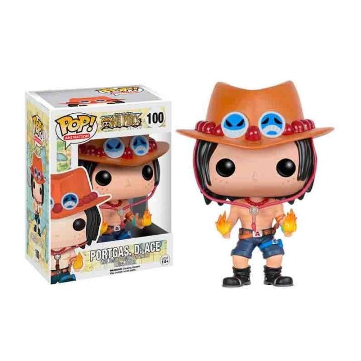 Funko POP! One Piece - Anime - 100 Portgas D- Ace One Piece - One Piece - Figura Coleccionable Oficial - Juguete para Niños y Adultos - Fans - Diversidad de Personajes y Temáticas