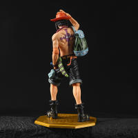Figura De Acción One Piece 10 Aniversario Portgas D Ace PVC 23cm Regalo Para Fans De Anime Hermano De Luffy Modelo De Juguete - details 2